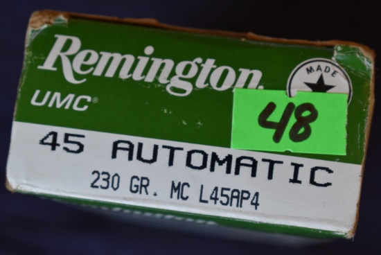 .45 AMMO.