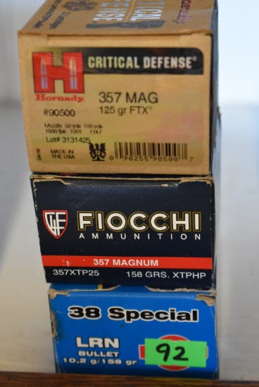 .38 SPECIAL & .357 MAG AMMO!!