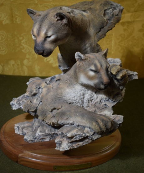 COUGAR SCULPTURE!!!
