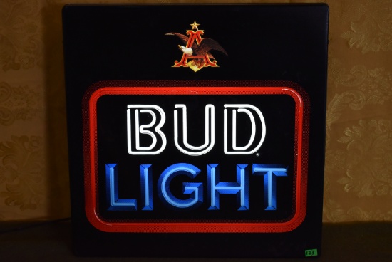 LIGHTED BUD LIGHT SIGN!!