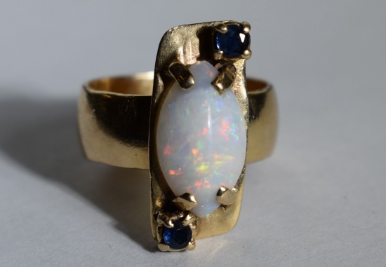 ESTATE OPAL RING!!!