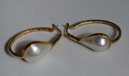 ESTATE PEARL EARRINGS!!