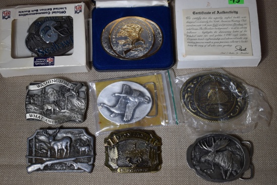 COLLECTOR BELT BUCKLES!!