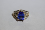 ESTATE TANZANITE RING!!! O/A