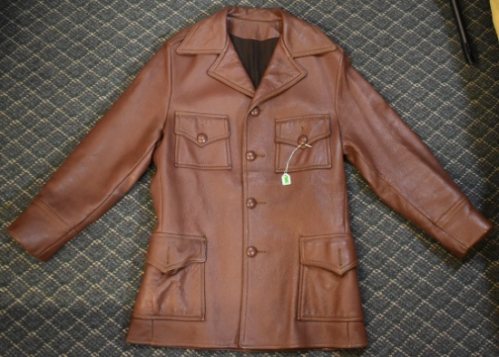 GENUINE BUCKSKIN COAT!!