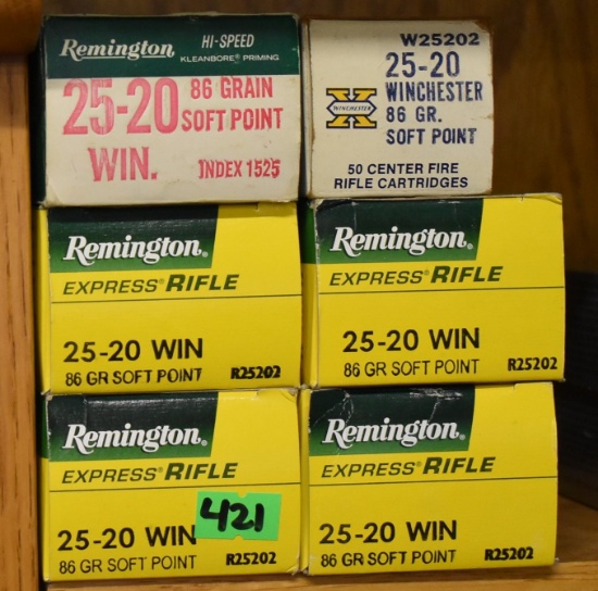 25-20 WINCHESTER AMMO!!