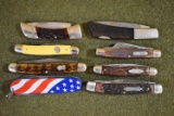 ASSORTED VINTAGE FOLDER KNIVES