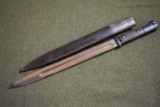 WWII BAYONET WITH SHEATH!!!