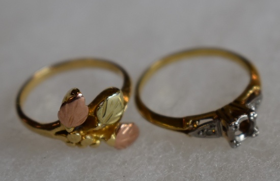 1O & 14KT GOLD RINGS!!