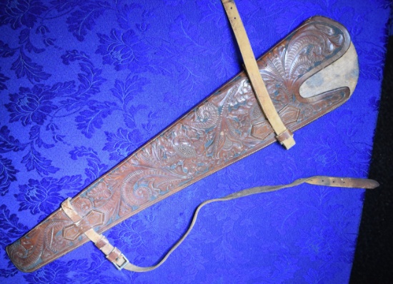 VINTAGE RIFLE SCABBARD!!