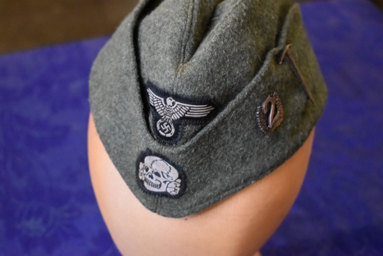 WAFFEN SS OVERSEAS CAP!!