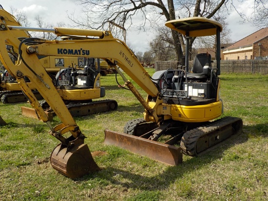 KOMATSU PC35MR-2 MINI HYD. EXCAVATOR