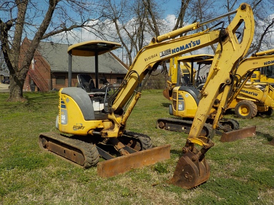 KOMATSU PC35MR-2 MINI HYD. EXCAVATOR