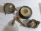 Incl: 2- Vintage Brass Plumbobs, Ward Optician Brass Pc., Compass Scope By