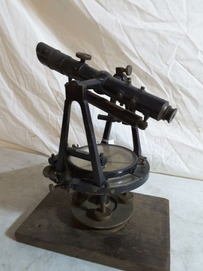 Brandis Mfg. Co. S/n 1177 Vintage Transit Transit/level Approx. 13"h X Appr