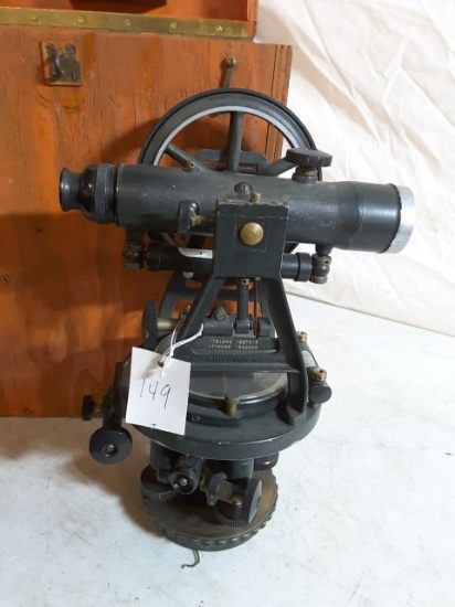 W. & L.E. Gurley S/n 421315 Approx. 13"h X Approx. 9"w Vintage Survey Trans
