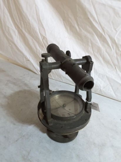 Prentice Chambers No S/n Vintage Survey Transit Approx. 12"h X Approx. 9"w.