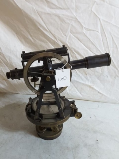 F.Rivelel Mfg. New York S/n 418 Approx. 13"h X Approx. 11"w Vintage Brass T
