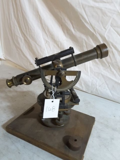A.L. Aloe Co. S/n 6081 Approx. 9"h X Approx. 12"w Vintage Brass Transit. E