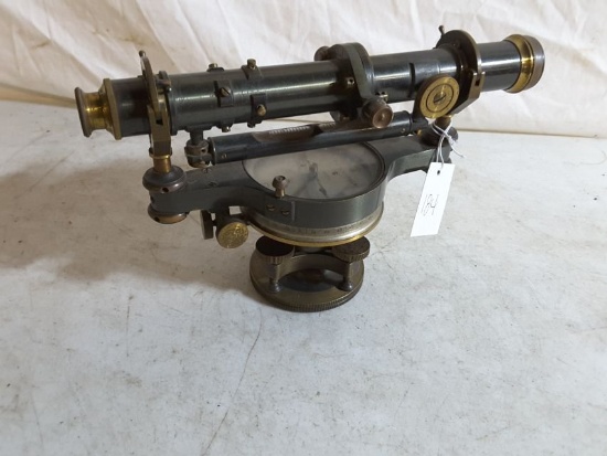 Keuffel & Esser Co. S/n 24754 Approx. 11"w X Approx. 7"h Vintage Brass Tran