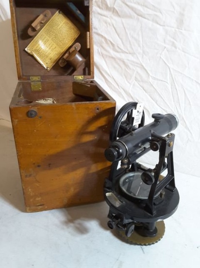 W. & L.E. Gurley, Troy, Ny Usa Model 473262 Approx. 10"w X Approx. 14"t Vin