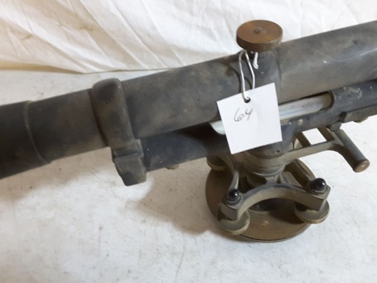 Keuffel & Esser Co. #168626 Approx. 18"l X Approx. 8"t Vintage Survey Trans