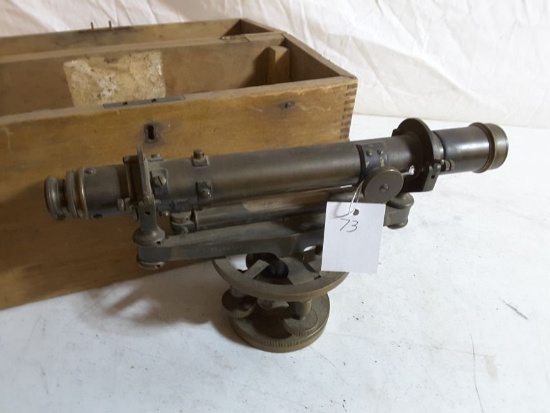 L. Beckmann Co. Toledo, Ohio Approx. 12"l X Approx. 6"t Vintage Survey Tran
