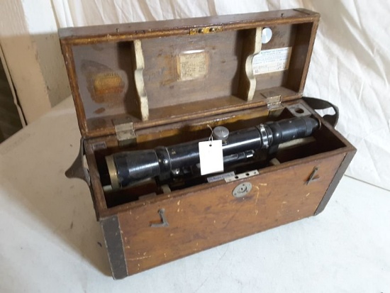 Eagle S/n 14172 Approx. 15"l X Approx. 7"t Vintage Survey Transit W/vintage