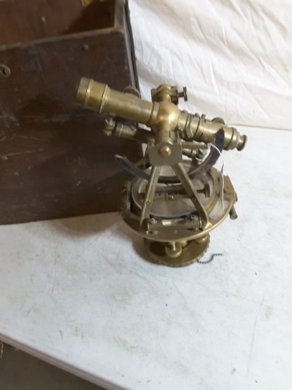 W. & L. E. Gurley Troy New York #161022 Approx. 13"t X Approx. 8"w Vintage