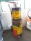 2- Grease & Oil Can, 1 Is Cen-pe-co Lubricants & Pennzoil