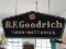 Early Approx. 1967 Bf Goodrich Tire Double Sided Hanging Sign Approx. 18