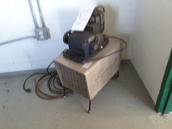 Early Air Compressor & Portable Floor Heater