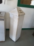 John Wood Co. Solar Service Station Trash Can