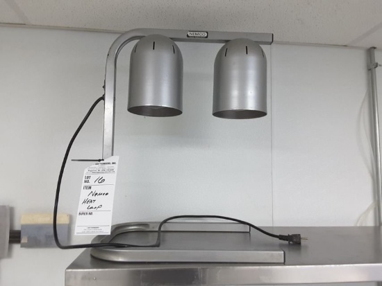 Nemco Double Bowled Food Warmer Lamp