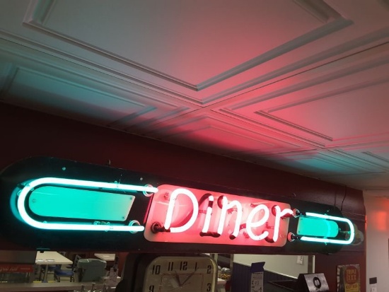 Neon Diner Sign, Works
