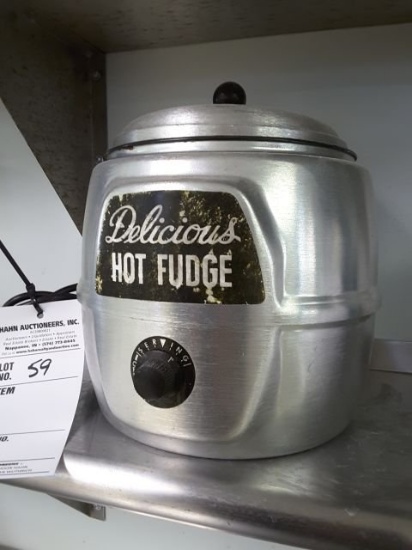 Stainless Commercial Hot Fudge Warmer