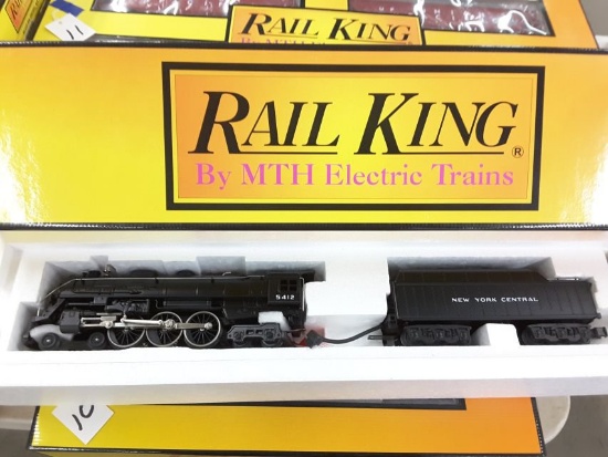 Nib Rail King New York Central Hudson Steam Engine Item #30-1146-1
