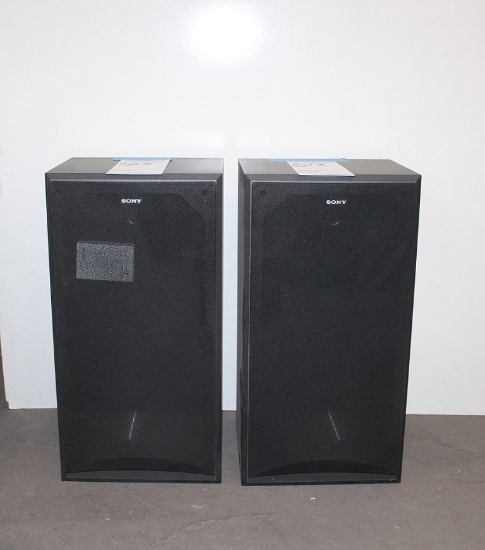 Sony speaker pair, model SS-MB215