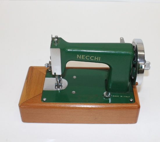 Necchi Child's Sewing Machine With Case