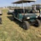 Battery powered club car 6 seater golf cart electric w/ roof  - Does not run   A nice unit