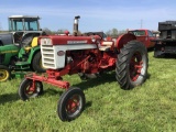 Rare McCormick Farmall 340 wide front 3 pt, gas tractor  fender runs nice