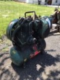 Kohler gas engine older air compressor & tank - Rough