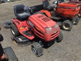 Huskee riding lawn mower with deck