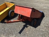 Rough Toro single axle yard trailer