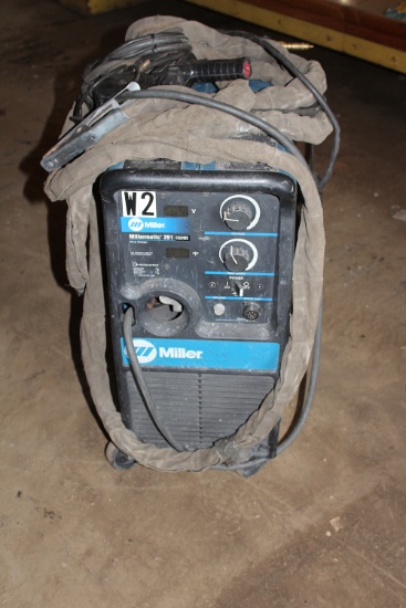 MILLER MATIC MODEL 251 WIRE WELDER, EXCELLENT CONDITION, 1PH