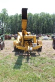 EAGER BEAVER WHISPER CHIPPER SHREDDER ON TRAILER, POWERED BY FORD GAS ENGINE, 2500 HOURS
