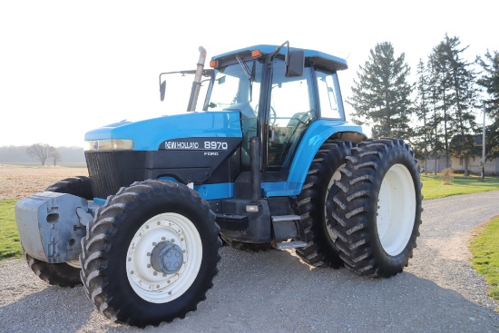 1998 FORD NEW HOLLAND 8970 MFD TRACTOR