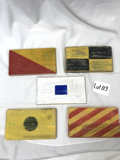 Nautical Meritime Wooden Signs- Donated by Carol Shelby