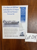 2 Hour w/ $500 Food Credit on the S.S Lily Pad for up to 110 people. Must b