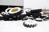 Pile of Various Tires